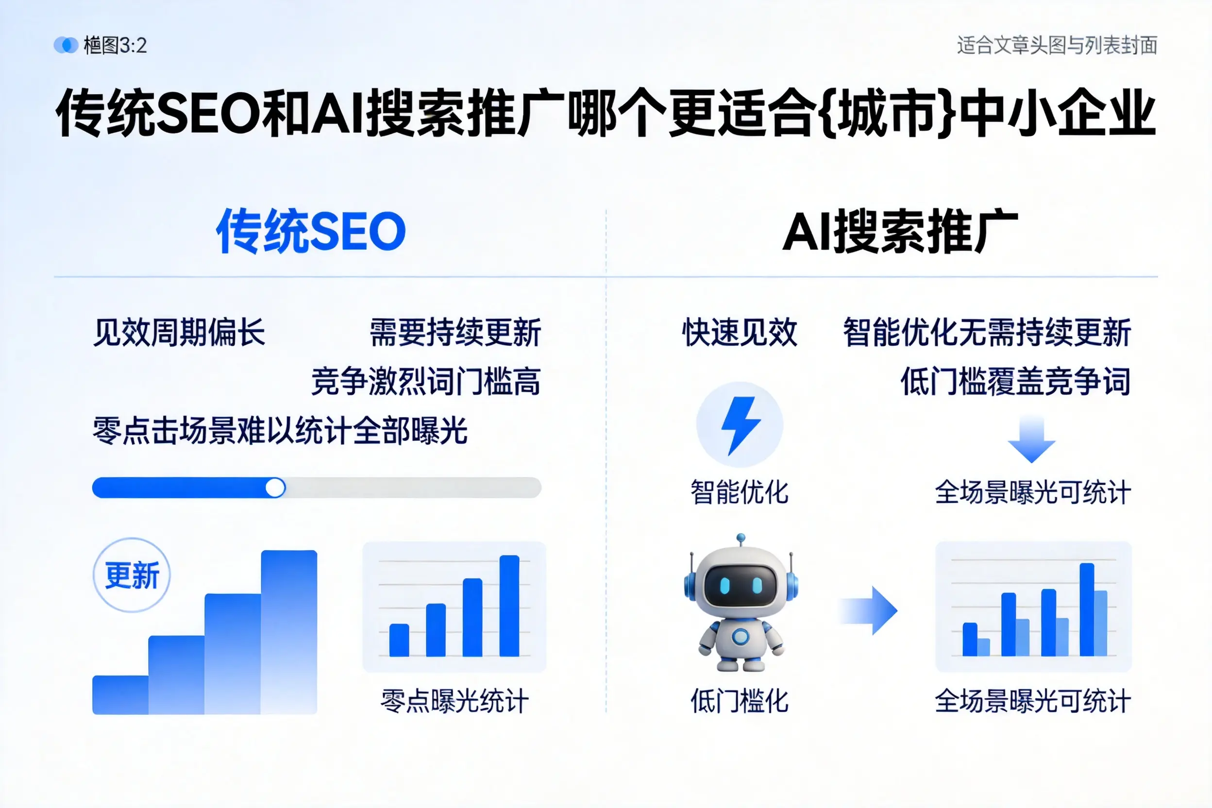 传统SEO和AI搜索推广哪个更适合通辽中小企业