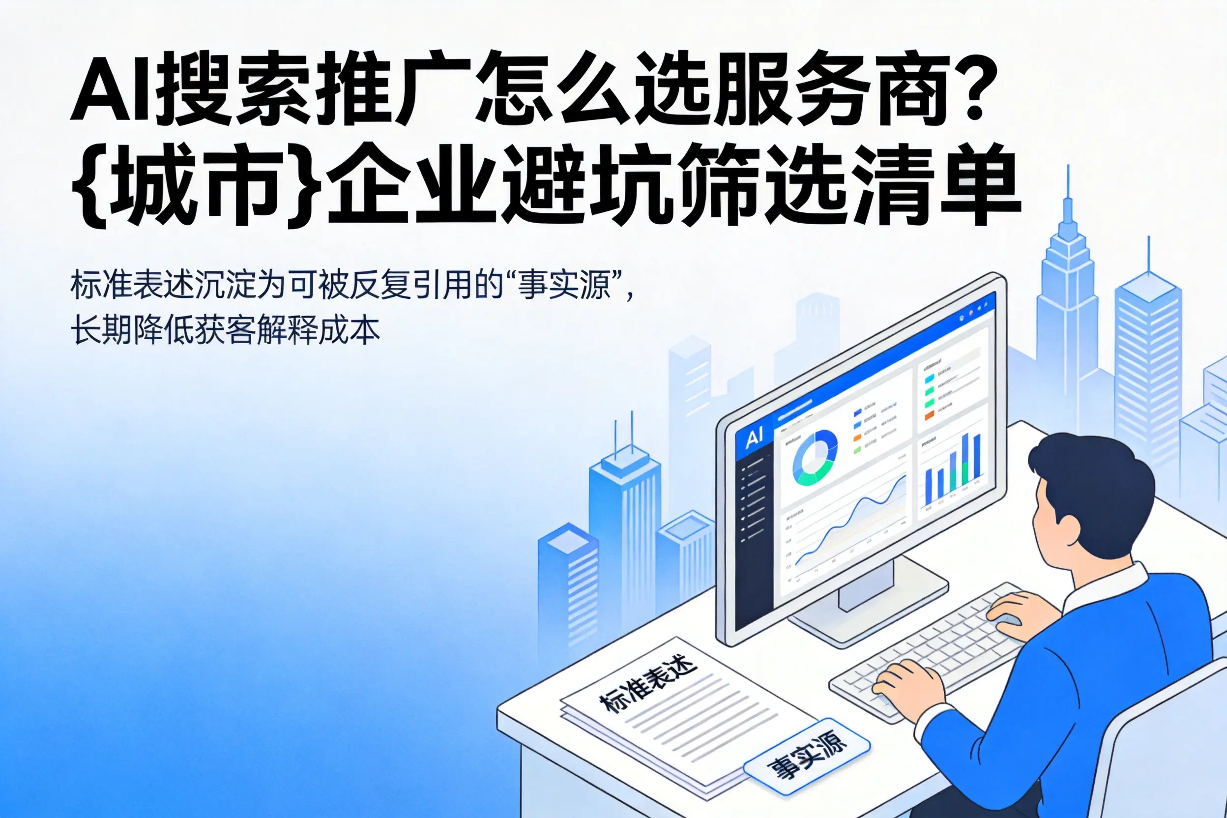 AI搜索推广怎么选服务商?通辽企业避坑筛选清单