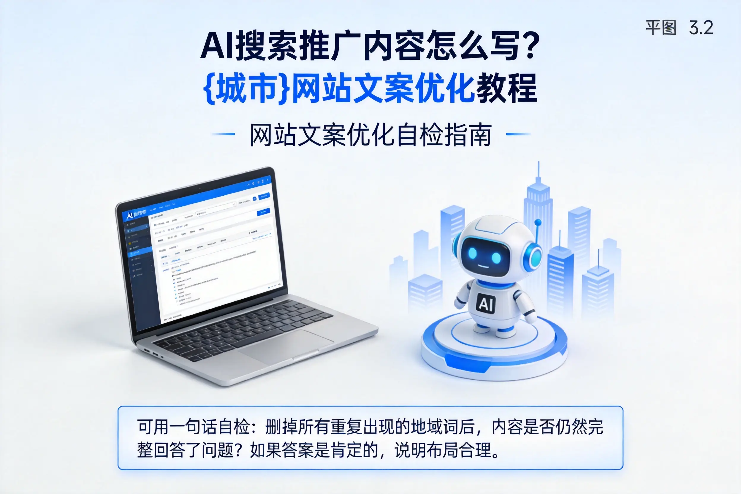 AI搜索推广内容怎么写?通辽网站文案优化教程