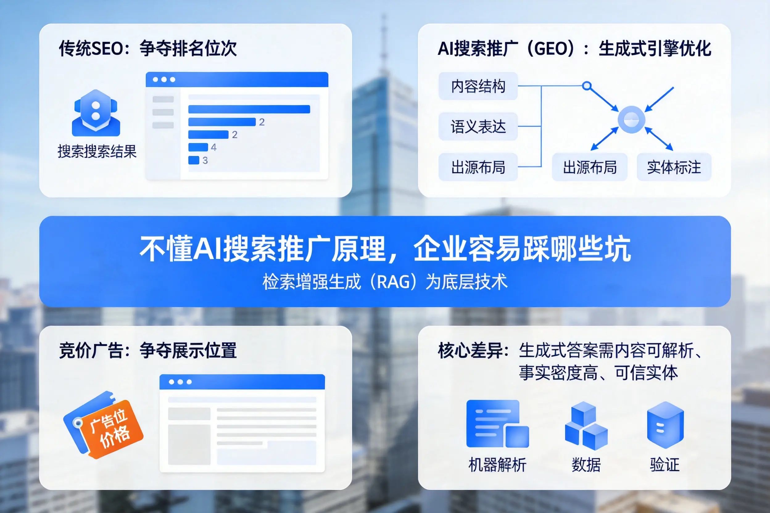 不懂AI搜索推广原理，通辽企业容易踩哪些坑