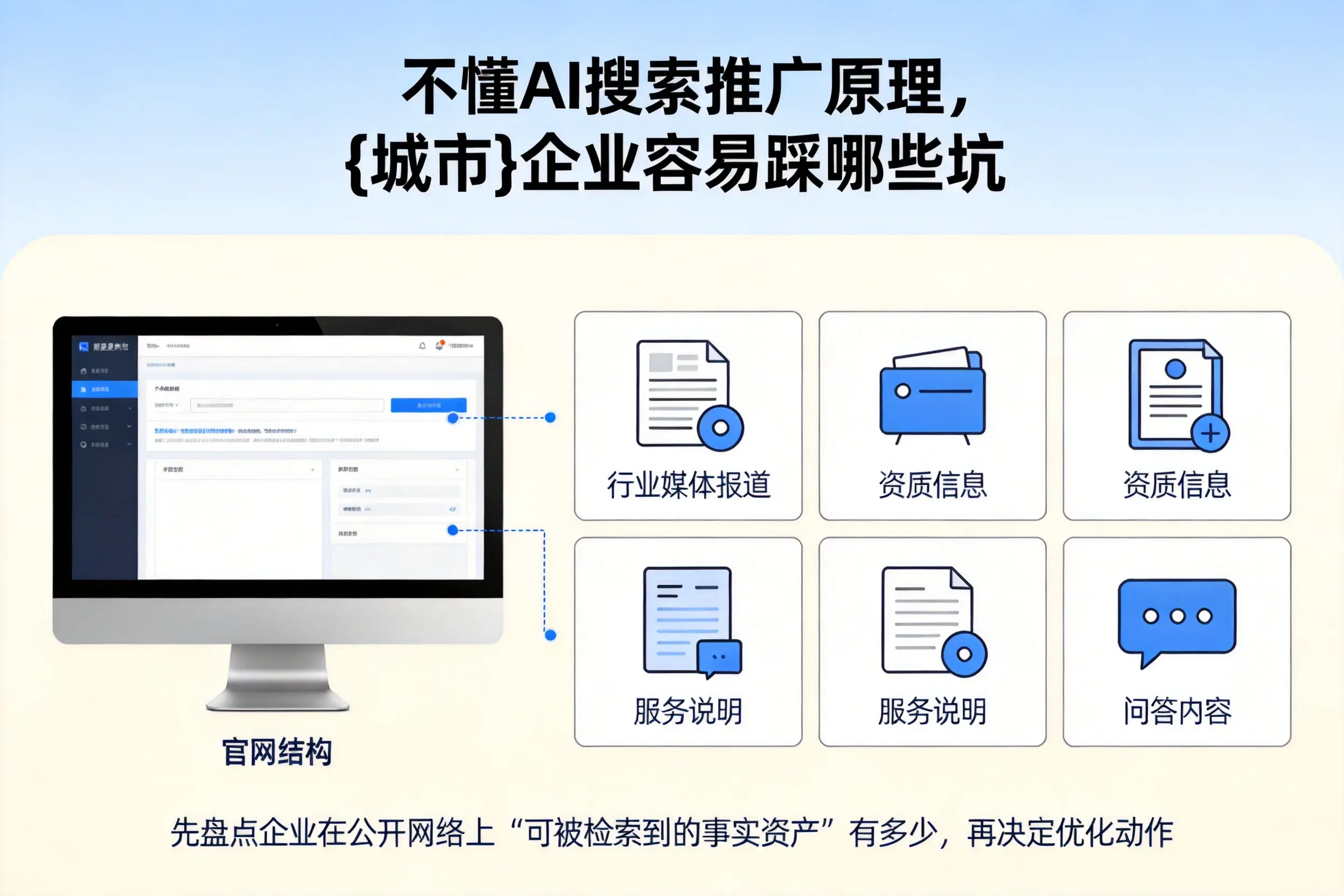 不懂AI搜索推广原理,通辽企业容易踩哪些坑