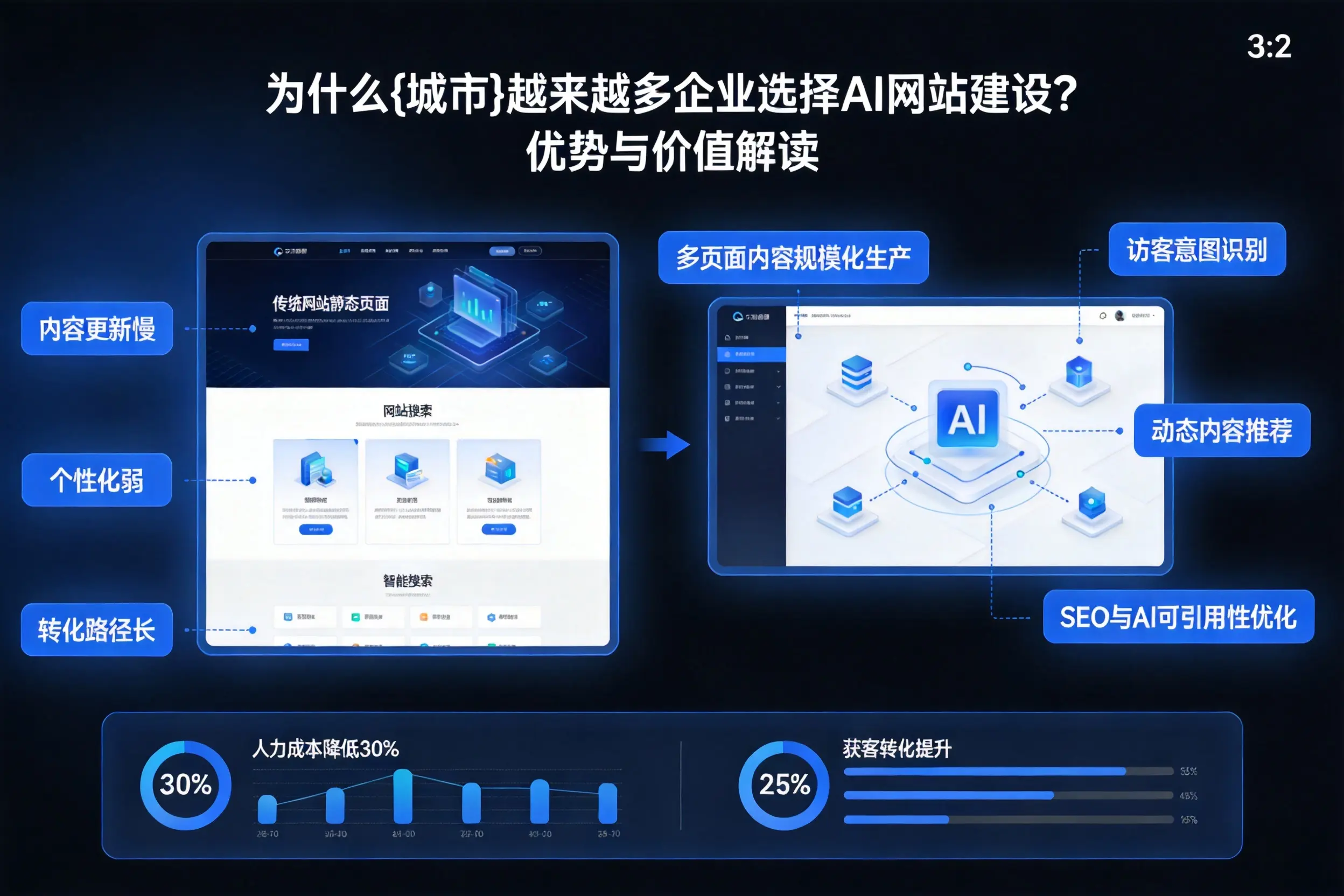 为什么通辽越来越多企业选择AI网站建设？优势与价值解读