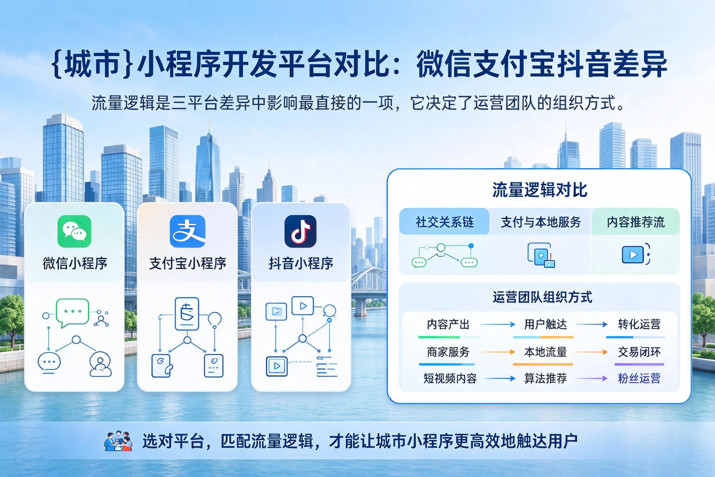 通辽小程序开发平台对比:微信支付宝抖音差异